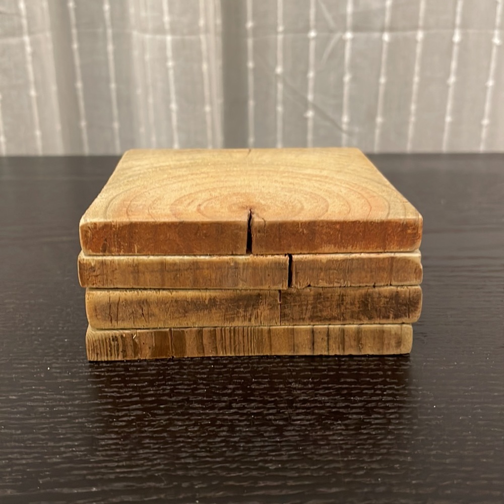 Handcrafted Wood Coasters